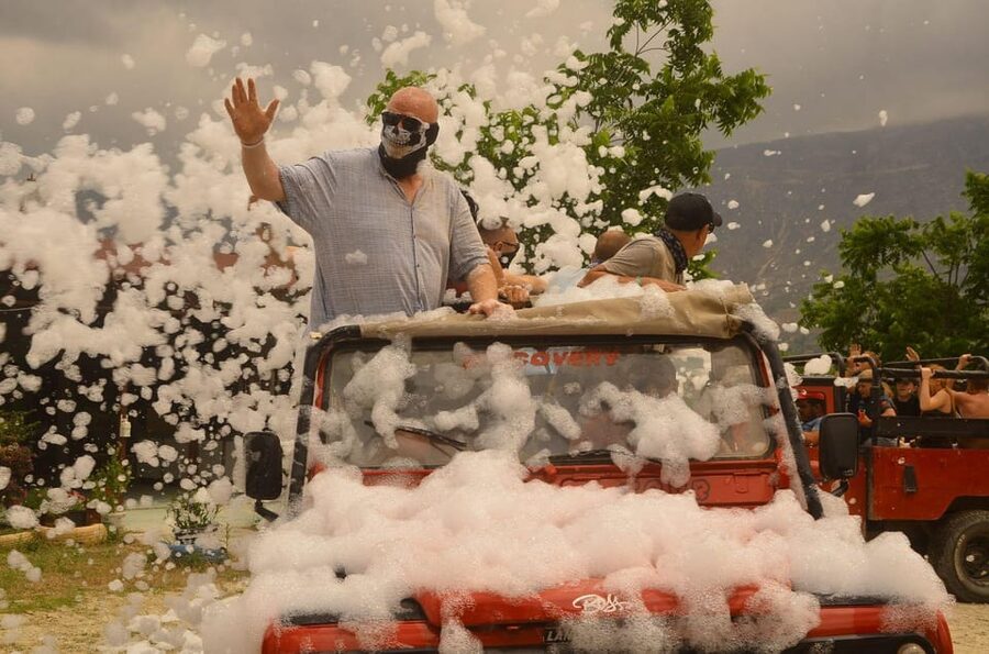 Jeep Safari-Lunch-Boat-Canyon-Waterfall-Foam,Water Party - What the $33 price really covers