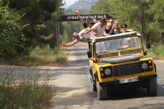 Jeep Safari Tour - Manavgat Waterfall at the end