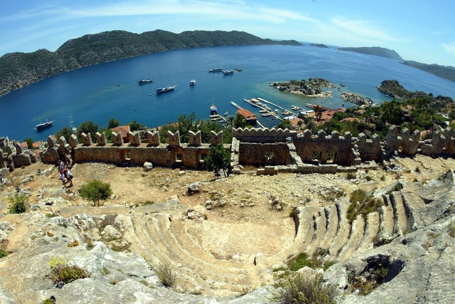 Kalkan: Kekova Sunken City Boat Trip - Gökkaya Bay, barbecue lunch, and another swim