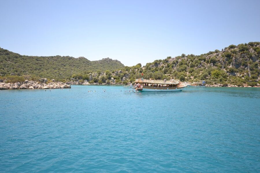 Kalkan: Kekova Sunken City Boat Trip - Pirate Cave and Burç Bay