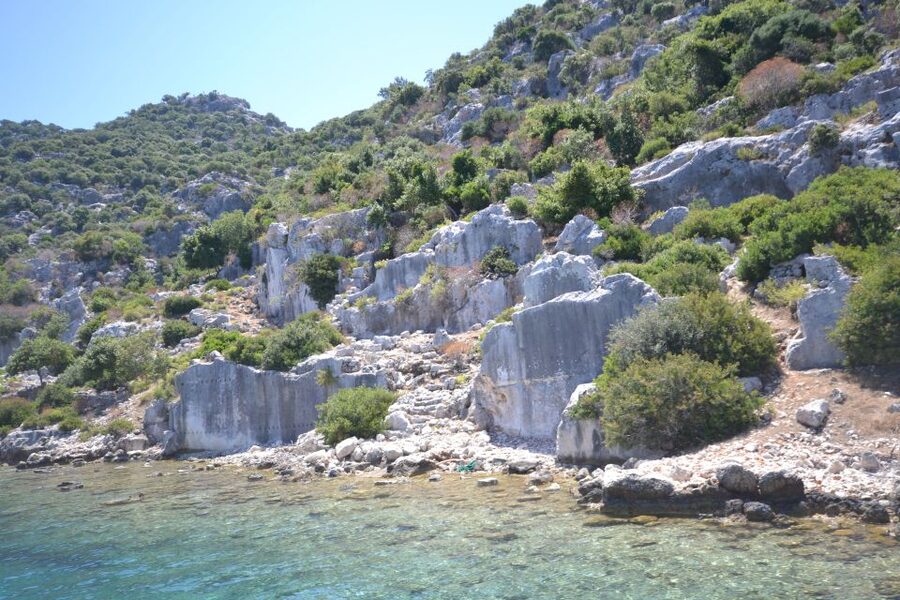 Kalkan: Kekova Sunken City Boat Trip - Simena Castle and homemade goat-milk ice cream