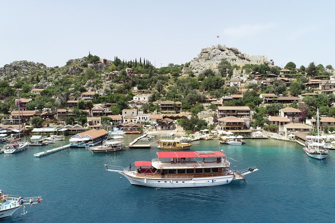 Kas: Kekova Island Sunken City & Historical Sites Boat Tour - İnönü Bay begins the swimming day