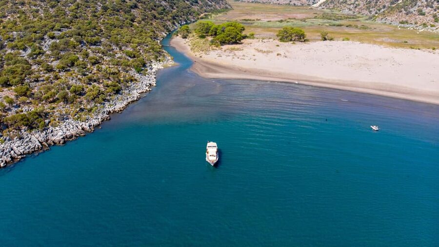Kas: (Small Group) Day Trip to Kekova Island, Demre & Myra - Burç and Gökkaya bays provide the best water time