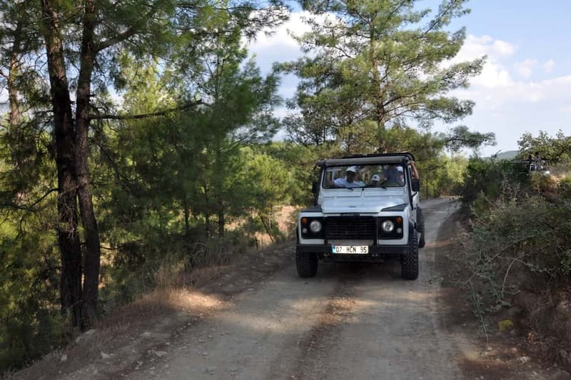 Kemer: Jeep Safari Tour with Lunch at Riverside - Key points at a glance