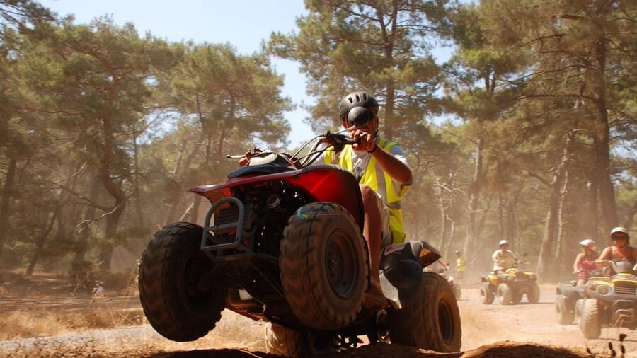 Kemer: Quad Safari Experience - Quad condition and guide support