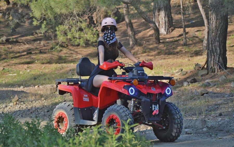 Kemer: Quad Safari Experience - Getting to Camyuva from the hotel area