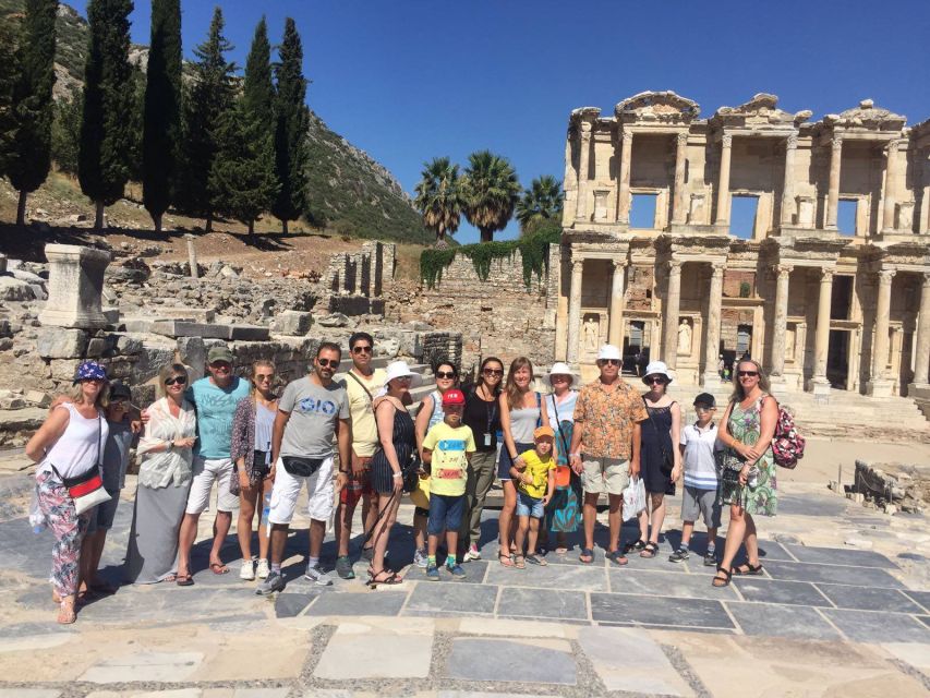 Kusadasi: Ephesus & Temple of Artemis Tour with Entry Ticket - Heat, crowds, and walking conditions
