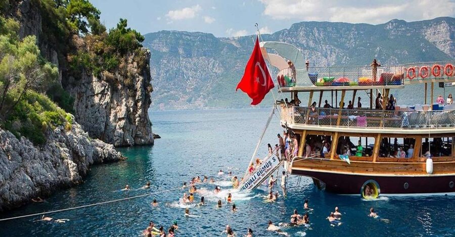 Kusadasi: Full-Day Boat Cruise w/ Lunch & Hotel Pickup - First bay: two hours for swimming or doing very little