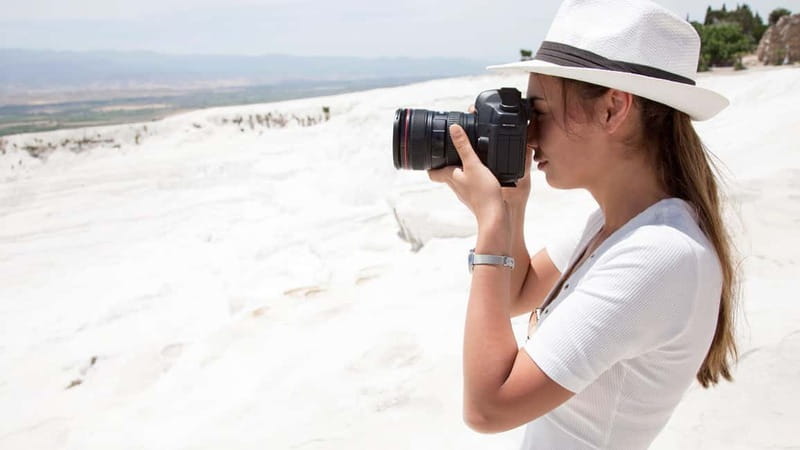 Kusadasi: Pamukkale Hot Spring & Hierapolis Small-Group Tour - Hierapolis, the ancient city above the springs
