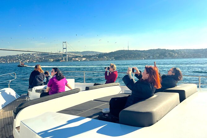 Luxury Bosphorus Yacht Tour – Asian Side Stop & Exploration - Palaces, Mosques, and the First Bosphorus Bridge