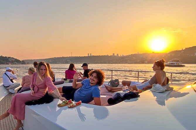 Luxury Sunset Yacht Cruise on the Bosphorus – Refresh & Relax - Asian-Side Palaces, Villages, And Bridges