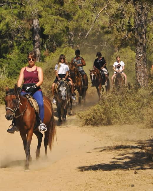 Manavgat Side: Horse Riding on the Beach and in the Forest - The first ride through Side’s pine forest