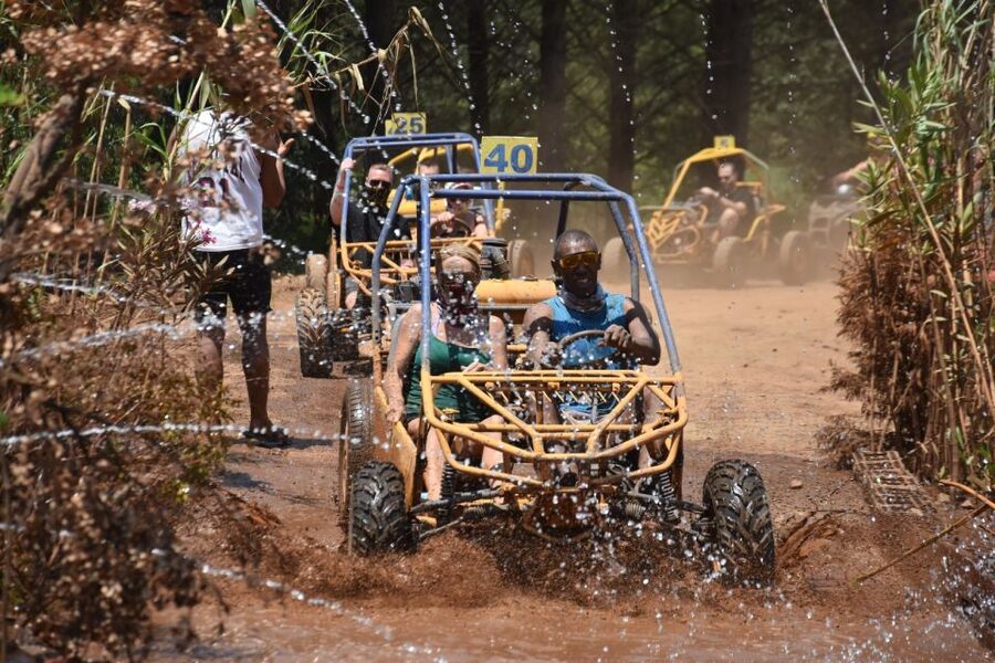 Marmaris: Buggy Safari with Water Fight & Transfer - From Marmaris hotels to the Hisarönü dirt tracks