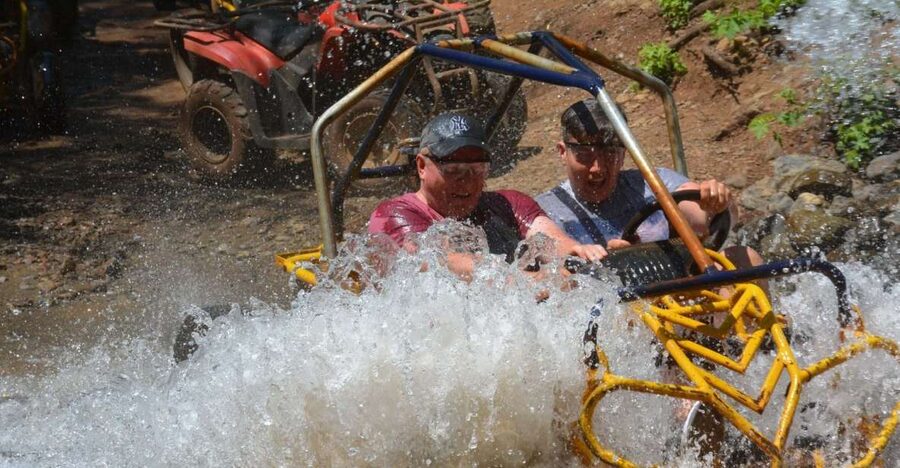 Marmaris: Buggy Safari with Water Fight & Transfer - One hour of woods, dust, water, and mud