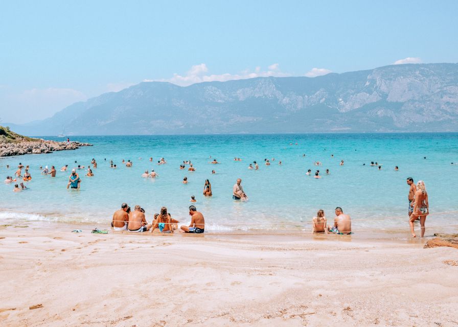 Marmaris: Cleopatra Island Boat Trip with Lunch and Transfer - Lunch, drinks, and the value of $41