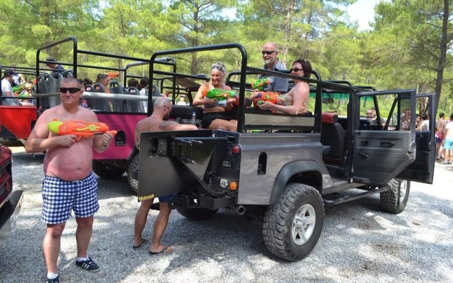 Marmaris: Jeep Safari Adventure Trip With Lunch - Jesus Beach and the final swim