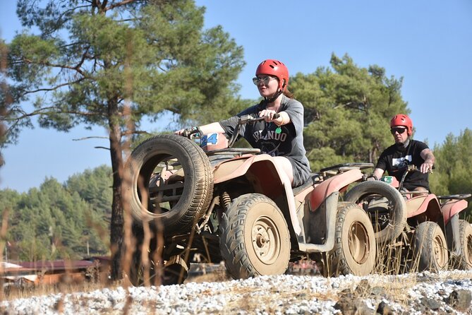 Marmaris Quadbike Safari with Water Battle - Safety briefing before the engines start