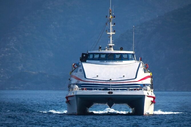 Marmaris Rhodes Ferry Trip With Free Transfer Service - Checking in at Netsel Marina