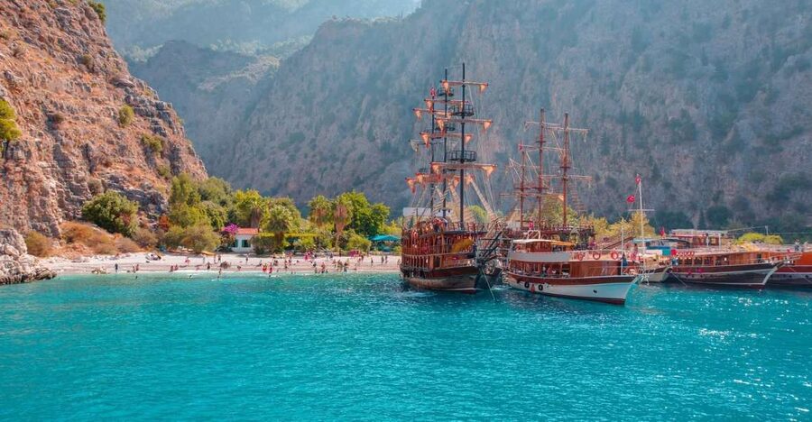 Oludeniz: Butterfly Valley, St. Nicholas Island incl. Lunch - Cold Spring Bay provides the final refresh