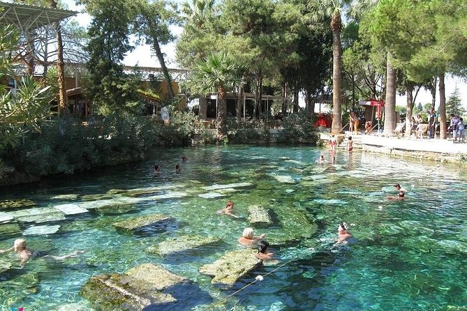 Pamukkale Hierapolis and Cleopatra's Pool Tour with lunch from Antalya - Pamukkale’s white terraces and what they feel like underfoot