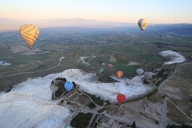 Pamukkale Hot Air Balloon w/Flight Certificates,Champagne Toast & Hotel Transfer - What the two-hour outing really includes