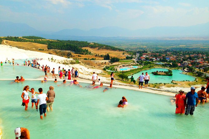 Pamukkale, Hot Springs, Travertines Tour Incl. Lunch f/Bodrum - Karahayit’s red water is the worthwhile extra