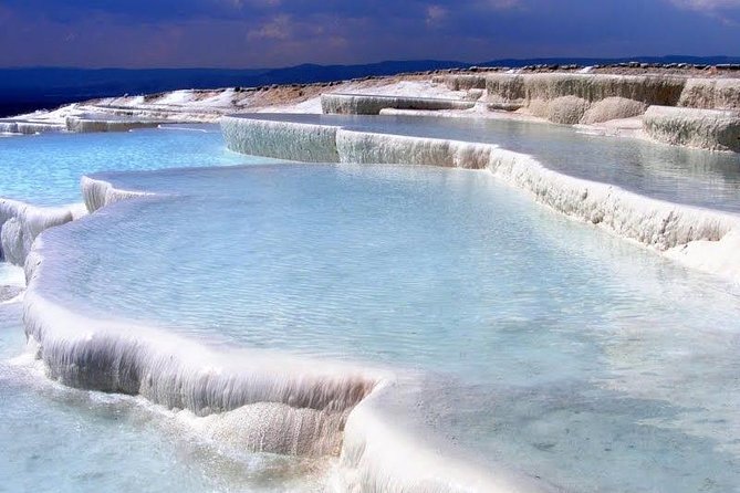 Pamukkale Small Group Tour From Kusadasi or Selcuk - Walking the white thermal terraces