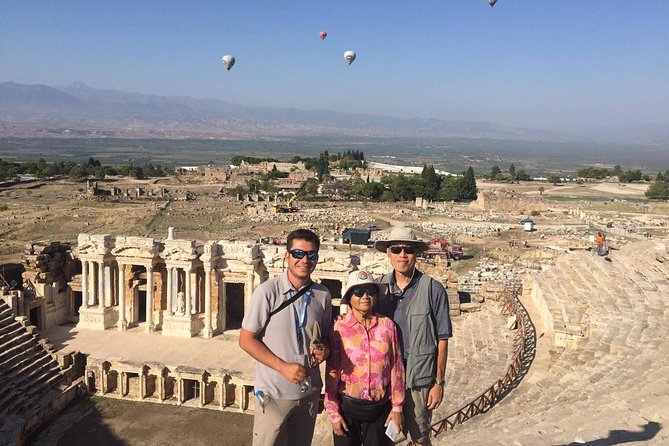 Pamukkale Small Group Tour with Lunch from Kusadasi - The Pamukkale Theater and ancient ruins
