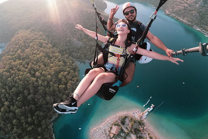 Paragliding In Fethiye Oludeniz, Turkey - The Tandem Flight Over Ölüdeniz