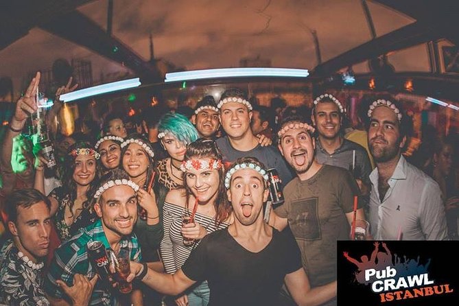 Pub Crawl Istanbul / Rooftop Clubs & Party Bus - What the $30.23 price really includes
