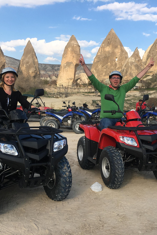 Quad Bike Safari Cappadocia - Swords Valley: rough tracks and fairy chimneys