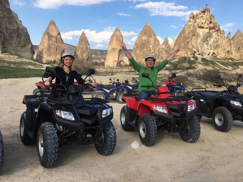 Quad Bike Safari Cappadocia - Girls Monastery and the first rock formations