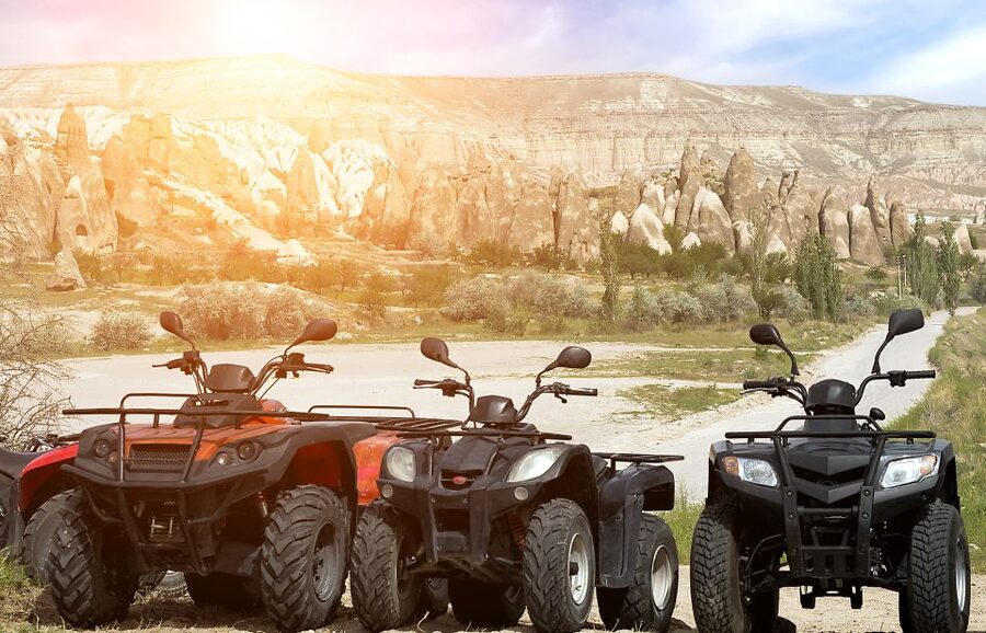 Quad Safari through the Sword, Love & Rose Valleys - Cavusin Old Greek Village adds rougher ground