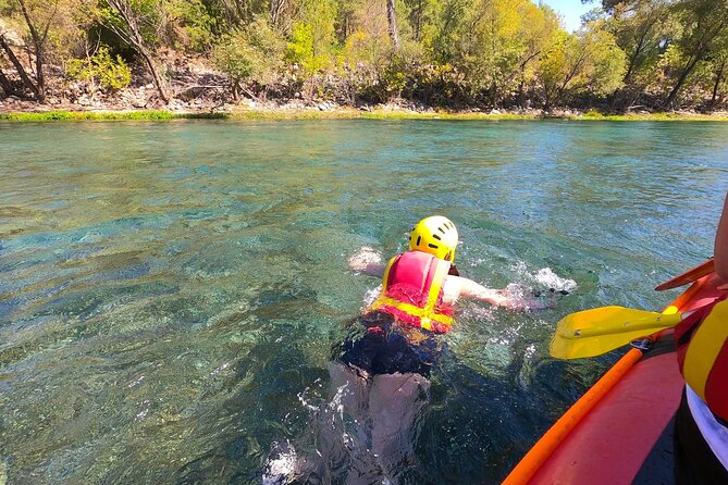 Rafting at Koprulu Canyon with Zipline Incl. Lunch f/Antalya - Seven Hours of River, Rock, and Cold Water