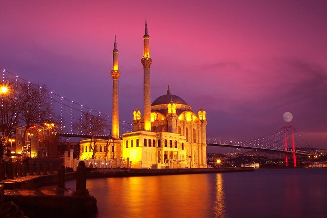 Romantic Night Cruise Live Violinist - Galata Tower and the Galata Bridge finish