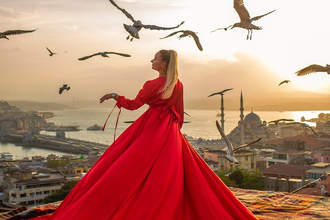 Rooftop Flying Dress Photo Shoot in Istanbul - Who will enjoy this experience most