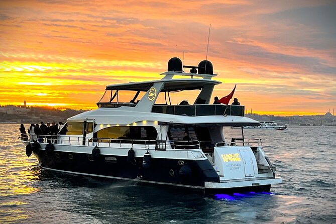 Scenic Bosphorus Sunset Cruise – 2.5 Hours of Luxury & Views - Ortaköy and the first Bosphorus Bridge