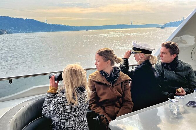 Scenic Bosphorus Sunset Cruise – 2.5 Hours of Luxury & Views - Boarding at Kabataş and choosing your seat