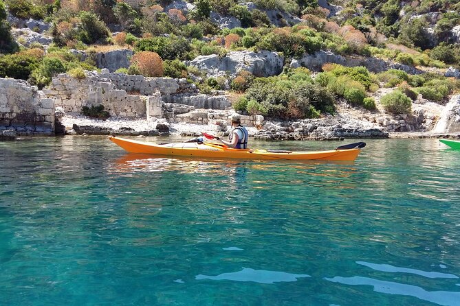 Sea Kayak Tour Over the Sunken City of Kekova Kas(Small Groups) - Stop two: Tersane Bay and time to swim