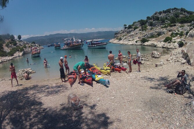 Sea Kayak Tour Over the Sunken City of Kekova Kas(Small Groups) - What the sunken city looks like from a kayak