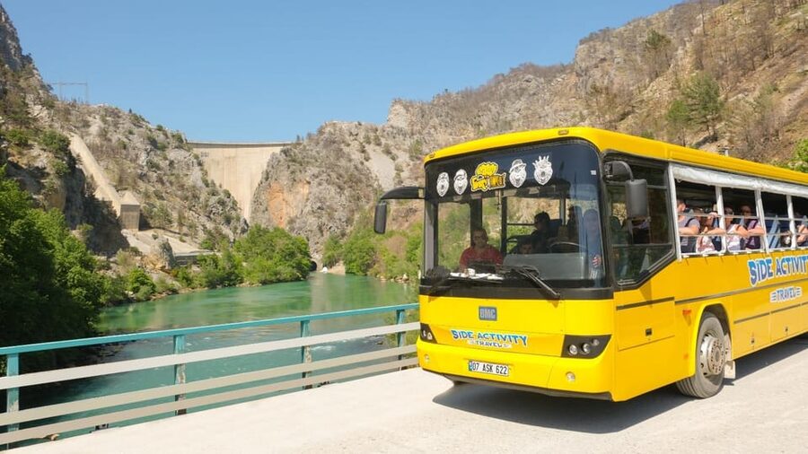 Side: Cabrio Bus and Boat Day Trip at the Green Lake - Manavgat Waterfall and optional extras