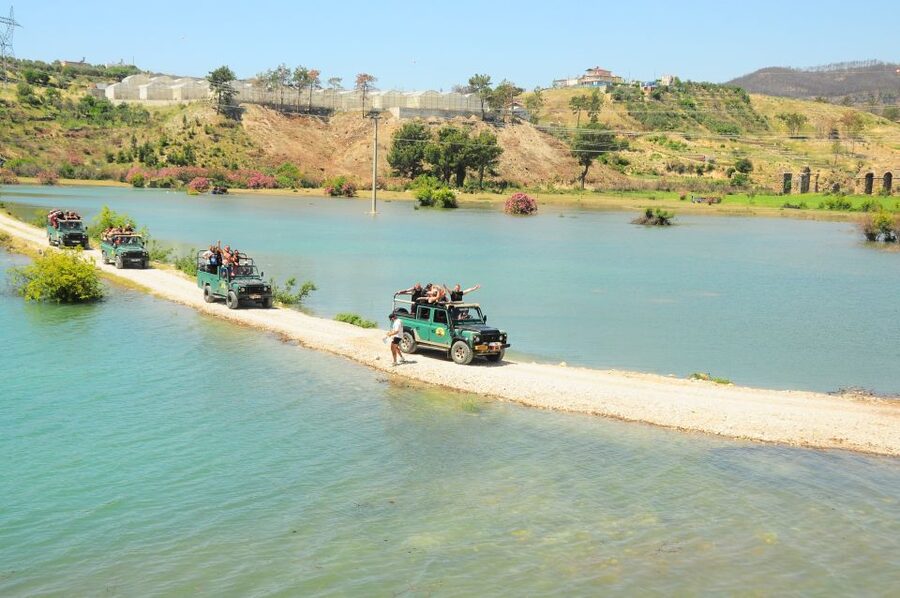 Side: Green Canyon and Waterfall Jeep Safari with Lunch - Roman aqueducts, photo breaks, and a change of pace