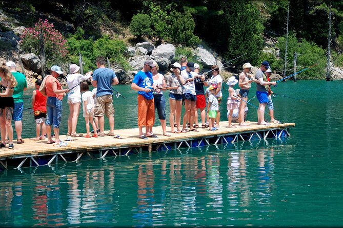Side Green Canyon Boat Trip With Unlimited Drinks And Lunch - Swimming in the cold reservoir water