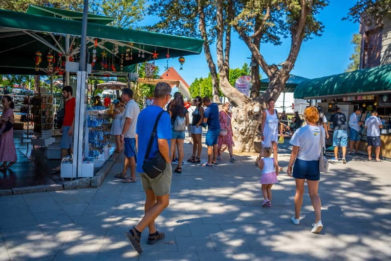 Side: Manavgat River Boat Trip & Grand Market w/ Lunch - The waterfall and Blue Mosque stops