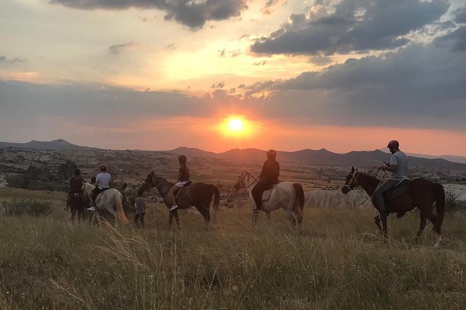 Sunset Horsebackriding-Tour through the Valleys of Cappadocia - Climbing Red Valley Toward the Cave Church