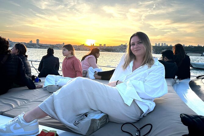 Sunset or Daytime Istanbul Guided Luxury Yacht Cruise with Snacks - Çırağan Palace, Galata Tower, and the city’s layered shoreline