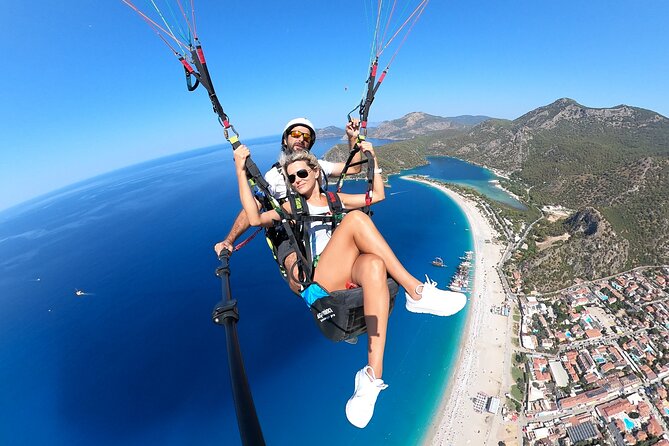 Tandem Paragliding Flight Experience Babadağ Mountain Fethiye - The 30 to 45 minute flight over Ölüdeniz