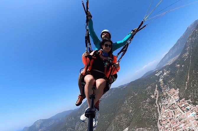 Tandem Paragliding Flight Experience Babadağ Mountain Fethiye - Landing near the Cloudbase office