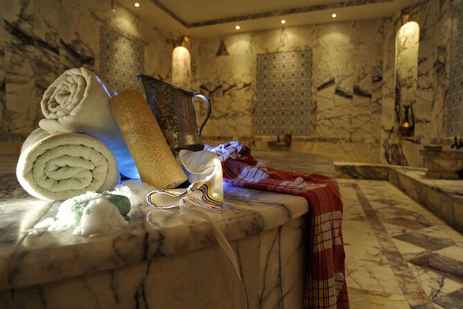 Traditional Turkish Bath Experience in Cappadocia - Clean changing rooms, older pool areas