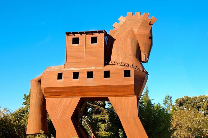 Troy Full-Day Guided Tour incl. Transfer, Ferry Tickets w/Lunch - The bus ride offers scenery, but requires patience